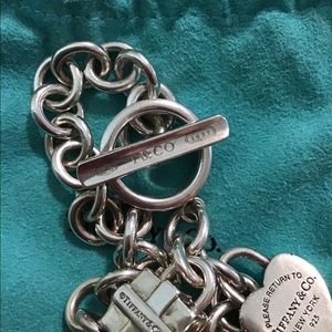Tiffany & Co Toggle Chain/Charm Bracelet